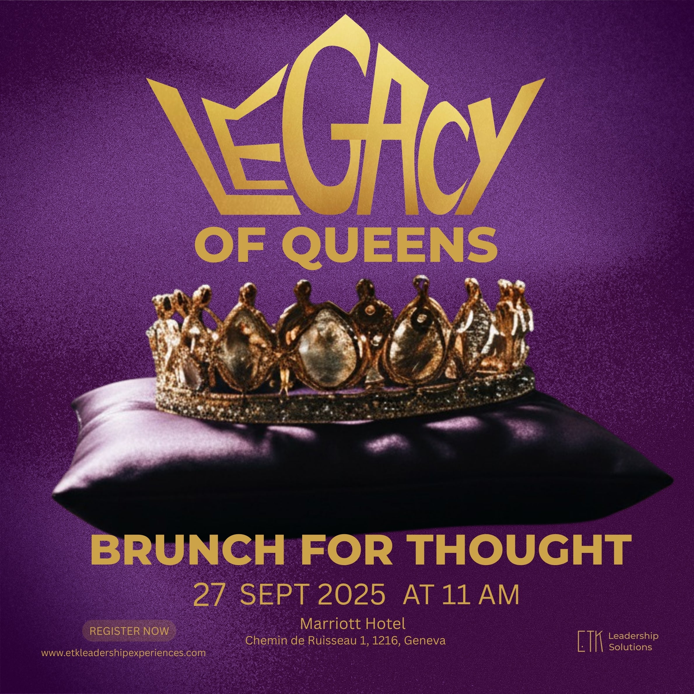 Saturday | Brunch for Thought